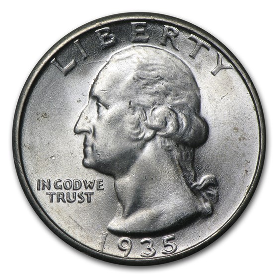 1935 Washington Quarter BU 1935 Washington Quarter BU